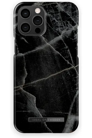 IDEAL OF SWEDEN Printed Case Black Thunder Marble