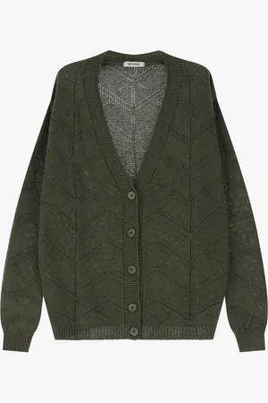 Imperial Cardigan à boutons et manches longues