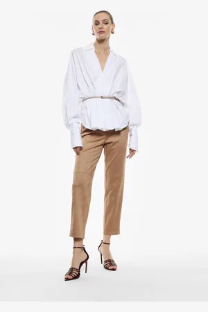 Imperial Pantalon chino fit effet suede