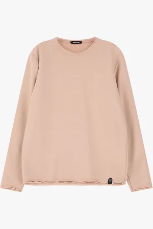 Imperial Sweat sans capuche avec bords effilochés
