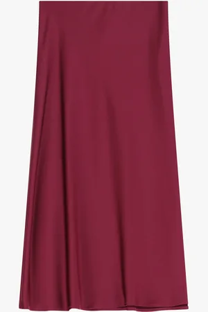 Imperial Jupe midi couleur unie