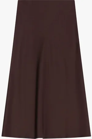 Imperial Jupe midi couleur unie