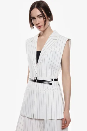 Imperial Gilet à boutonnage et rayures