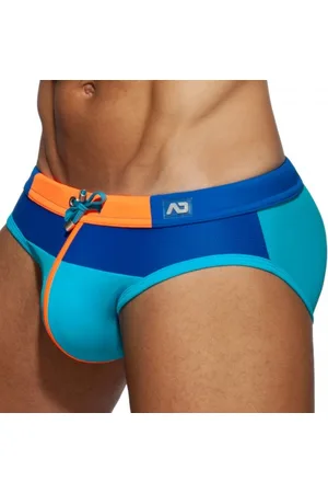 ADDICTED Slip de Bain Spike Bleu Roi