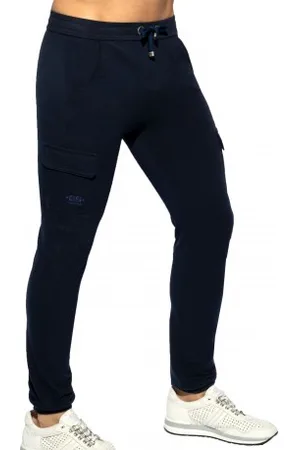 Es Pantalon Pique Bleu