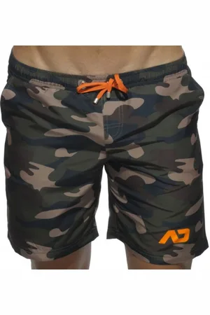 ADDICTED Short de Bain Long Camouflage