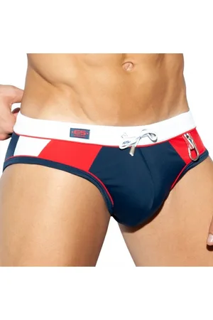 Es Slip de Bain Sport Bleu