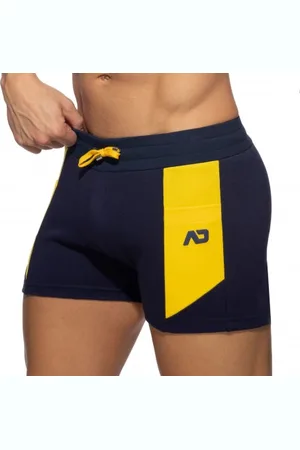 ADDICTED Short Sport AD Coton Bleu
