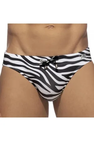 ADDICTED Slip de Bain Zèbre