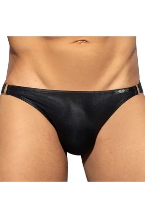 Es Slip Bikini Shiny Recycled Rib