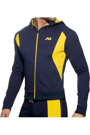 ADDICTED Veste Sport AD Coton Bleu
