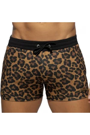 ADDICTED Short de Sport Léopard