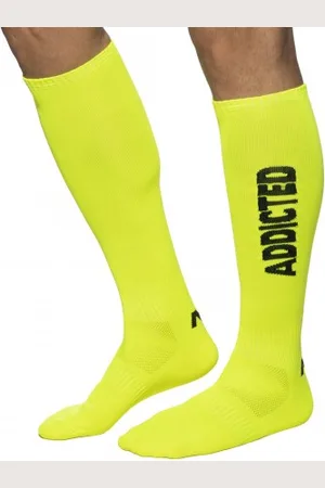 Chaussette fluo homme sale