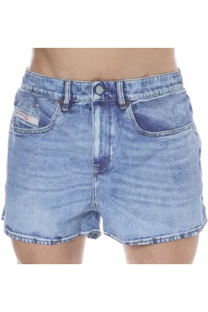 Diesel Short de Bain Denim Bleu Clair