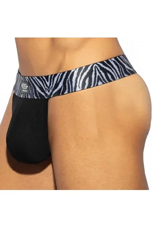 Es String Push Up C-Trough Zebra