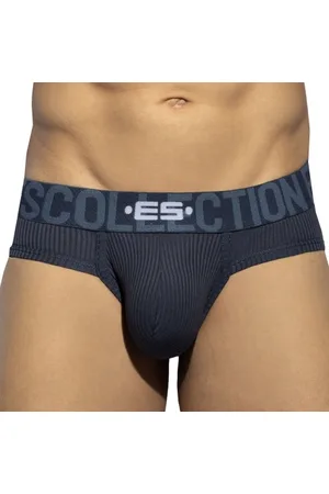 Es Slip Recycled Rib Bleu