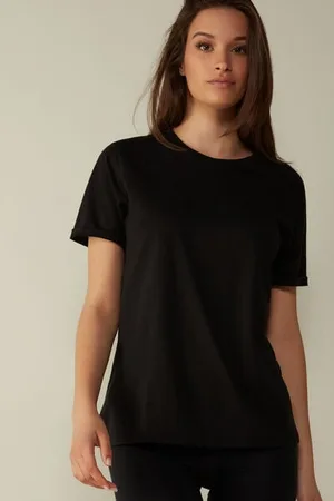intimissimi T-shirt manches courtes en coton Superior Femme