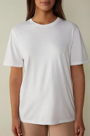 intimissimi T-shirt manches courtes en coton Superior Femme