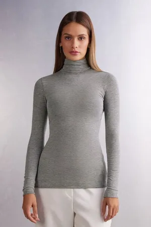 intimissimi Col roulé avec cachemire ultraléger Femme