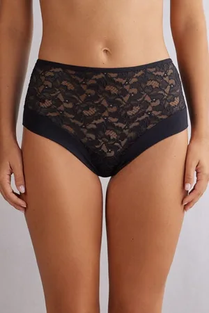 intimissimi Shorty tanga taille haute en dentelle DELICATE PIECES Femme
