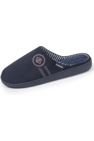 Isotoner Chaussons mules Homme logo
