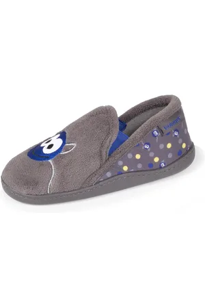 Isotoner Chaussons mocassins Enfant Monstre