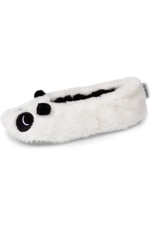 Isotoner Chaussons ballerines 3D Femme Panda