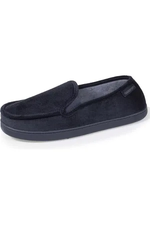 Isotoner Chaussons mocassins Homme velours
