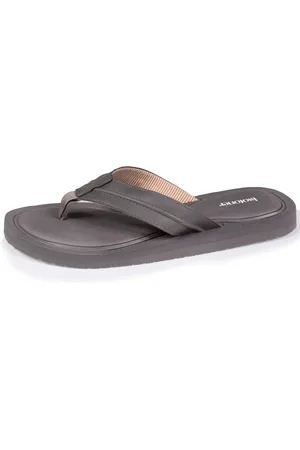 Isotoner Tongs Homme moelleuse Grise