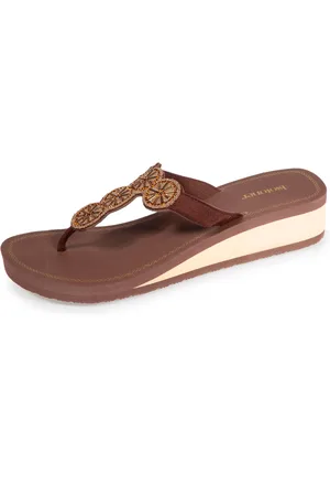 Isotoner Tongs Femme perles talon