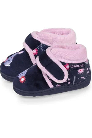 Isotoner Chaussons bottillons scratch Bébé Lapin