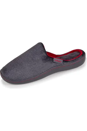 Isotoner Chaussons mules XTRA confort Homme Marine