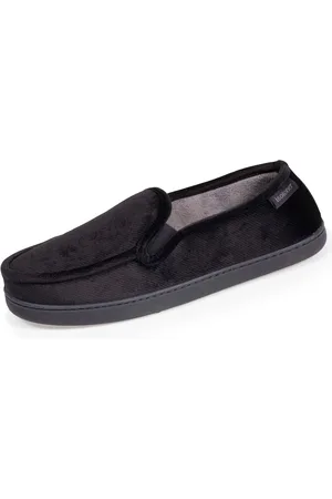 Isotoner Chaussons mocassins Homme chevrons