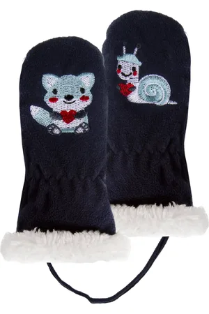 Isotoner Moufles Enfant 2/4 ans Renard Marine