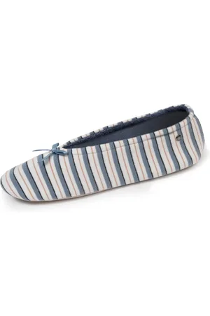 Isotoner Chaussons ballerines grand nœud Femme