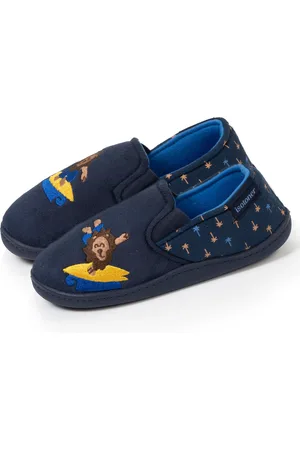 Isotoner Chaussons mocassins Enfant Lion