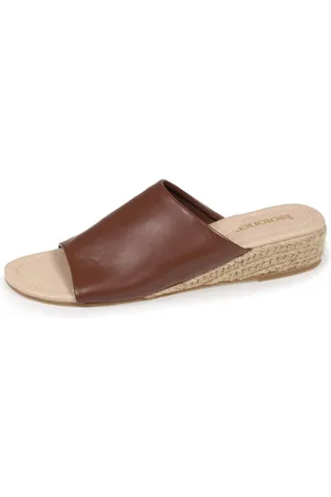 Isotoner Mules Femme talon corde bandeau