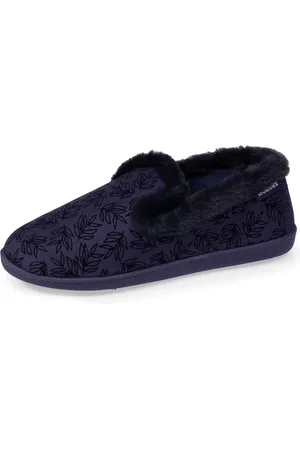 Isotoner Chaussons charentaises Femme feuillage