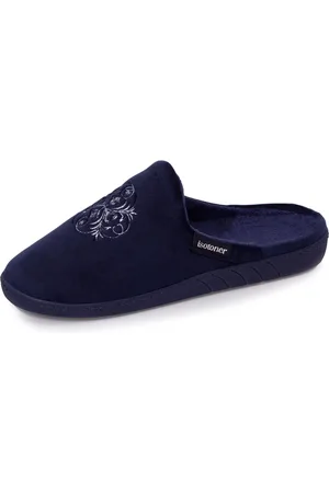 Isotoner Chaussons mules Femme blason