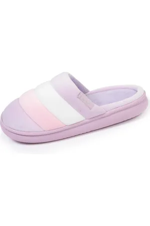 Isotoner Chaussons mules Femme Xtra BLOUP Multico