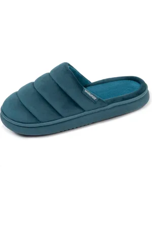 Isotoner Chaussons mules Femme Xtra BLOUP Bleu