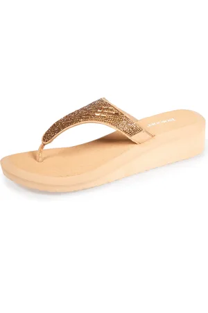Isotoner Tongs Femme strass talon