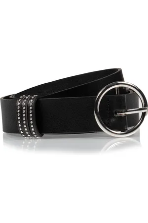Isotoner Ceinture Femme ronde grainée