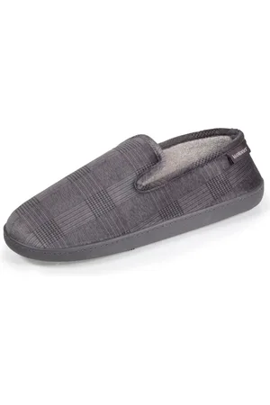 Isotoner Chaussons charentaises Homme carreaux