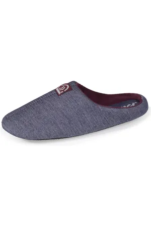 Isotoner Chaussons mules Homme Denim