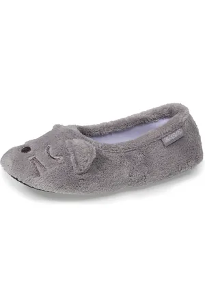 Isotoner Chaussons ballerines 3D Femme Chat