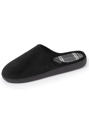 Isotoner Chaussons mules Homme tartan