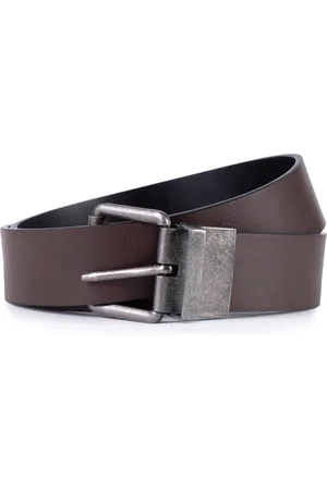 Isotoner Ceinture 2 en 1 réversible Noir/Marron
