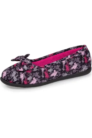 Isotoner Chaussons ballerines Femme rose