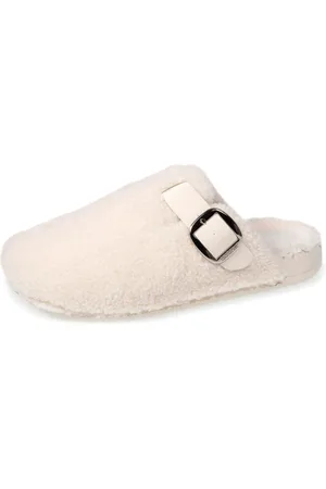 Isotoner Chaussons mules Femme Sherpa